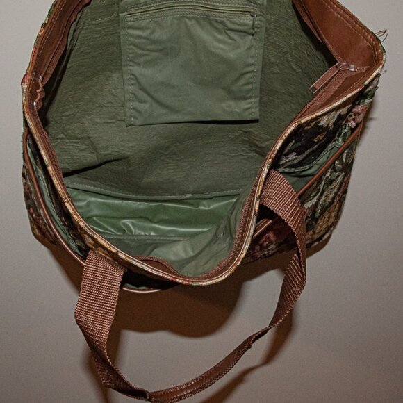 Vintage Hampshire Large Tapestry Tote/weekend Bag - Picture 3 of 5